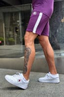 Szorty męskie BG Fresh | śliwkowy