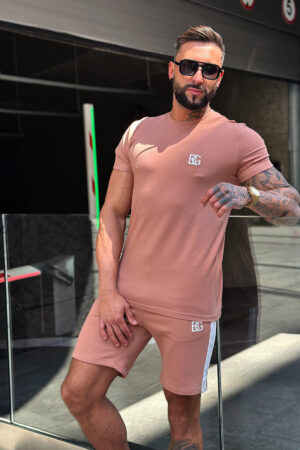 T-Shirt męski BG Bond | mocha mouse