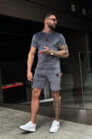 Szorty męskie BG Alonso | szary