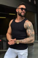 Bluzka męska BG Husband | czarny