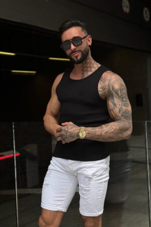 Bluzka męska BG Husband | czarny