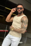 Bluzka męska BG Husband | beż