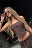 Top damski BG Young | czekoladowy