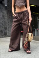 Top damski BG Young | czekoladowy