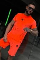 T-Shirt męski BG Silk | pomarańczowy