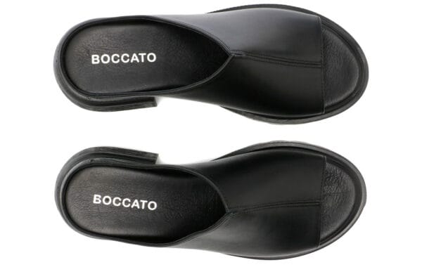 Klapki Boccato 020-1064 czarne