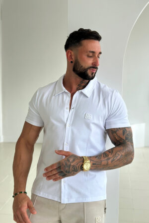 T-Shirt męski BG Ralph | biały