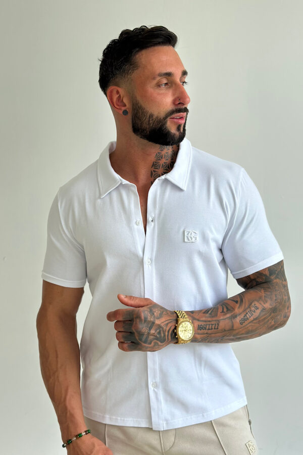 T-Shirt męski BG Ralph | biały