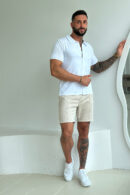 T-Shirt męski BG Ralph | biały