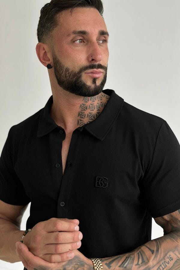 T-Shirt męski BG Ralph | czarny