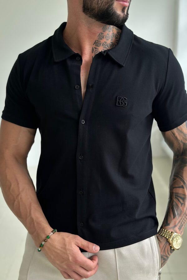 T-Shirt męski BG Ralph | czarny
