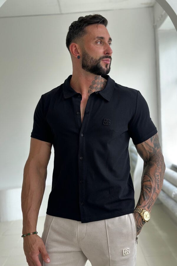 T-Shirt męski BG Ralph | czarny