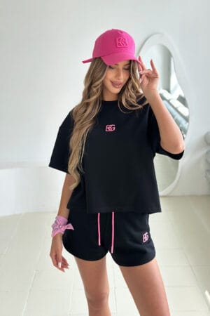 T-Shirt damski BG Next | czarny