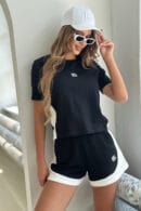 T-Shirt damski BG Hill | czarny