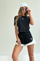 T-Shirt damski BG Hill | czarny