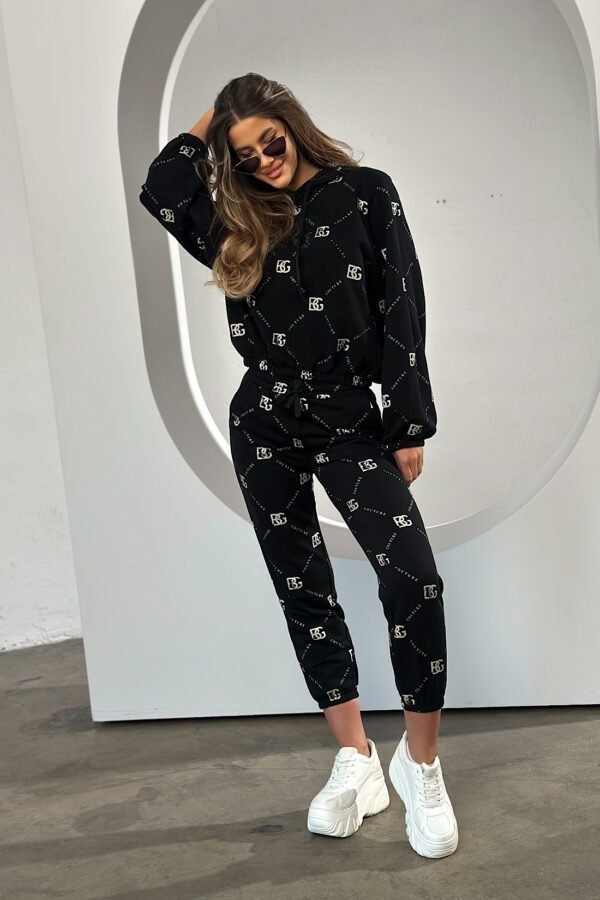 Dres damski BG Holo | czarny - złoto