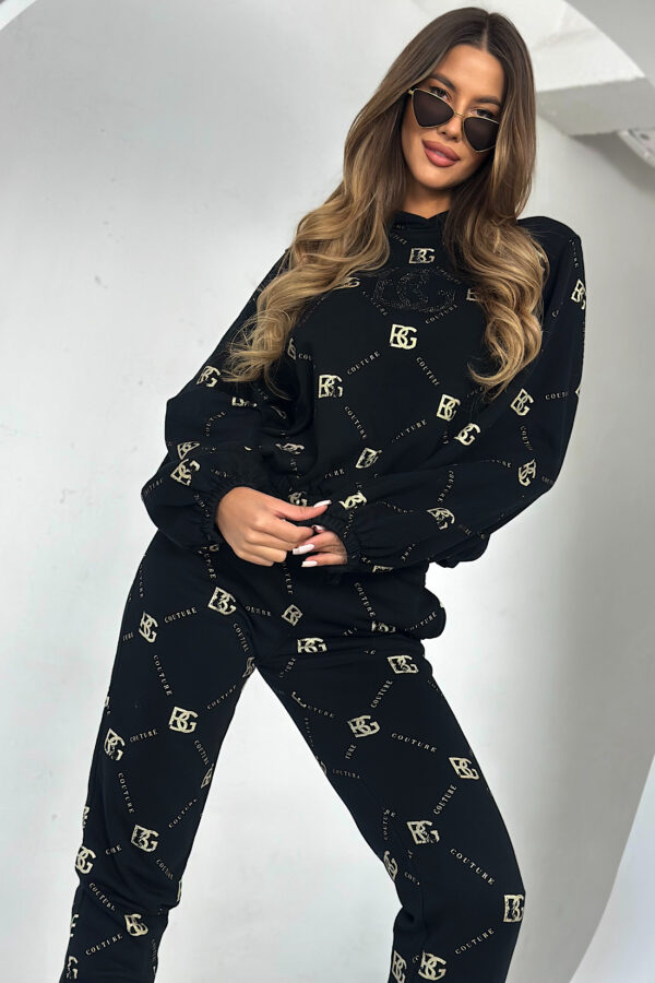 Dres damski BG Holo | czarny - złoto