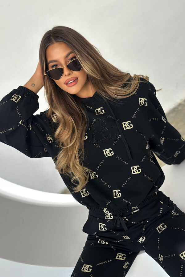 Dres damski BG Holo | czarny - złoto