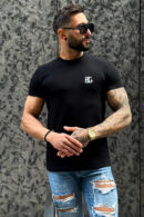 T-Shirt męski BG Bond | czarny