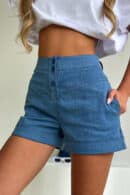 Szorty damskie BG Denims | ciemny niebieski