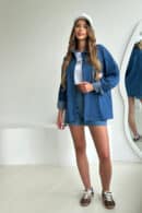 Szorty damskie BG Denims | ciemny niebieski