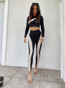 Legginsy DIRTY - czarne