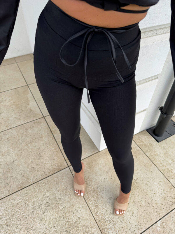 Legginsy STAR - czarne