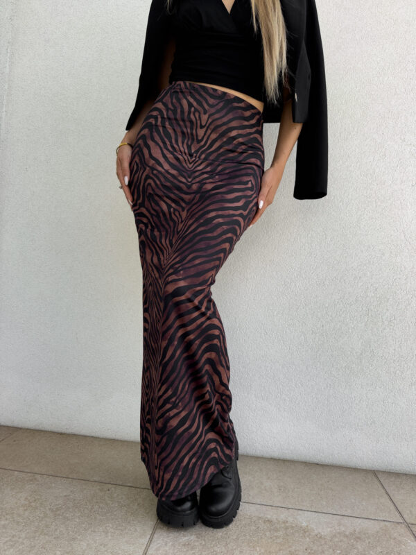 Spódnica VOGUE print – zebra