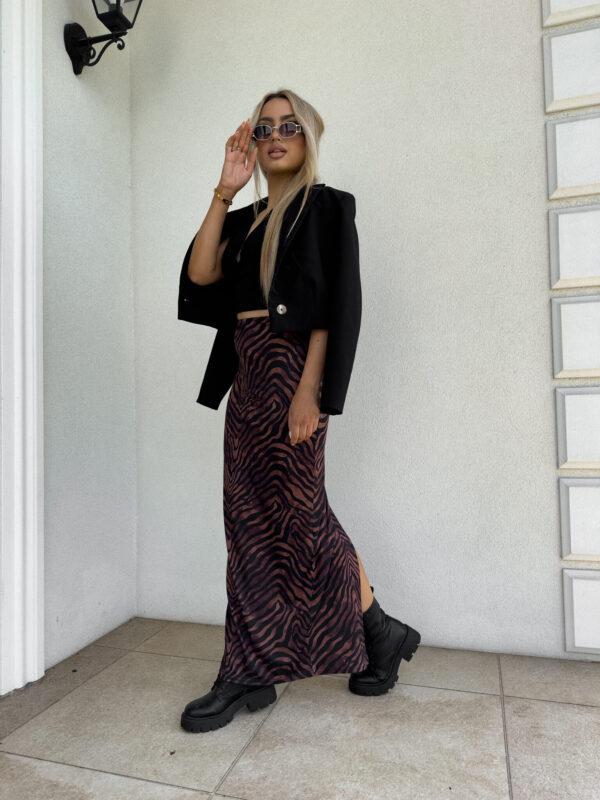 Spódnica VOGUE print – zebra