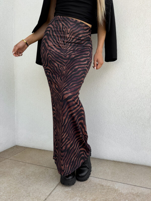 Spódnica VOGUE print – zebra
