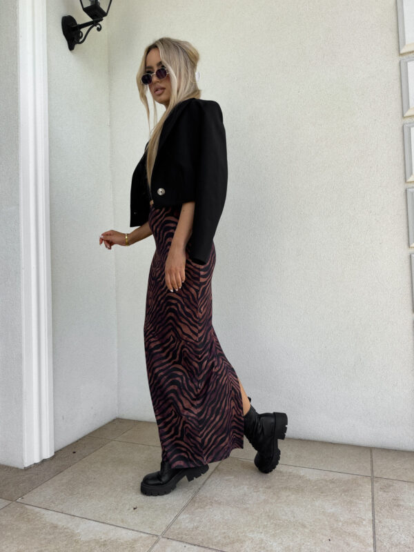 Spódnica VOGUE print – zebra