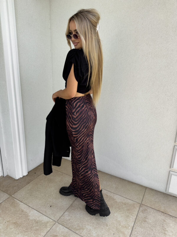 Spódnica VOGUE print – zebra