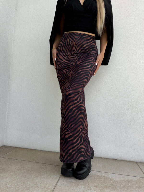 Spódnica VOGUE print – zebra