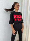 T-shirt WOMAN - czarny