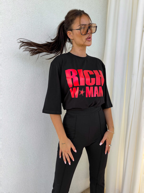 T-shirt WOMAN - czarny