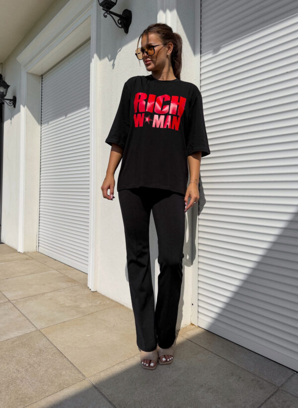 T-shirt WOMAN - czarny