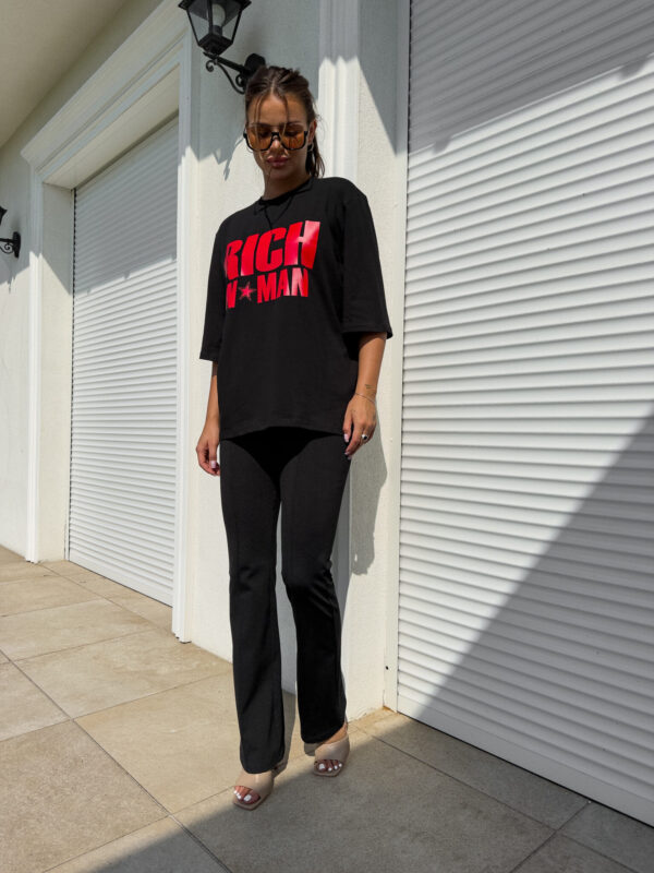 T-shirt WOMAN - czarny