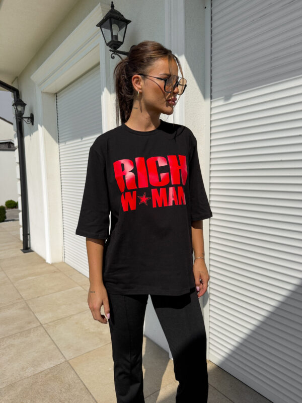 T-shirt WOMAN - czarny