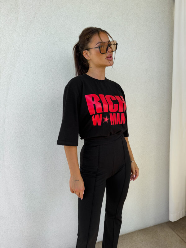 T-shirt WOMAN - czarny