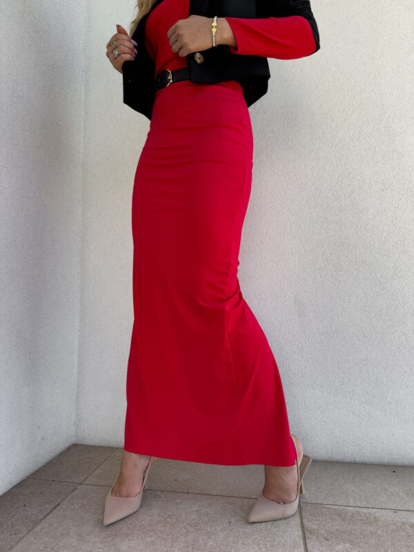 Spódnica VOGUE – czerwona