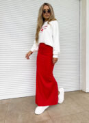 Spódnica VOGUE – czerwona