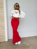 Spódnica VOGUE – czerwona