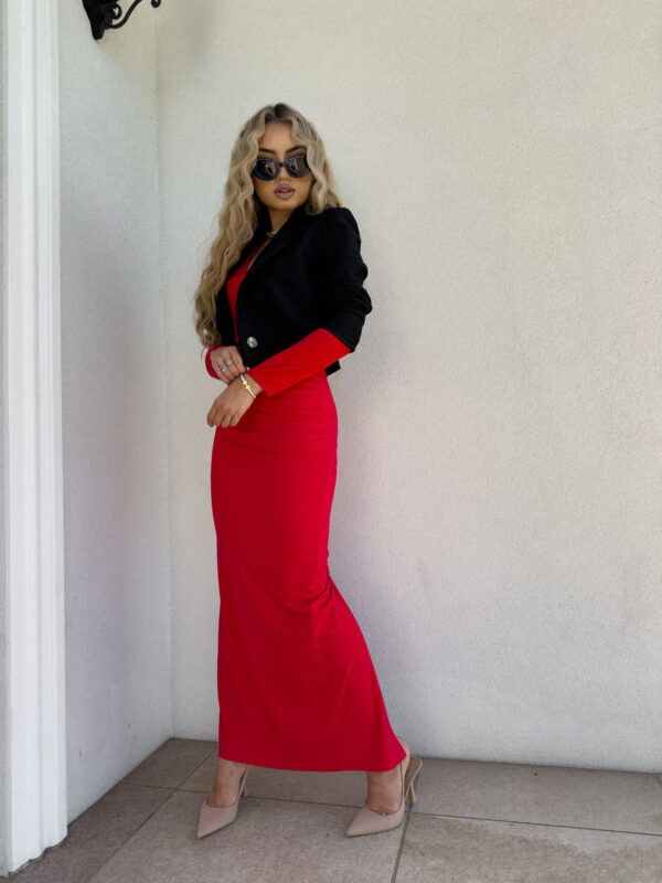 Spódnica VOGUE – czerwona