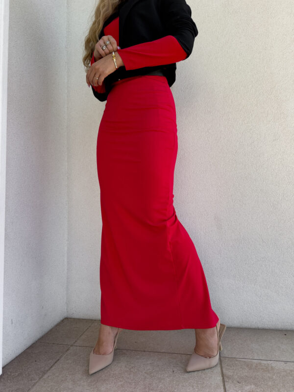 Spódnica VOGUE – czerwona
