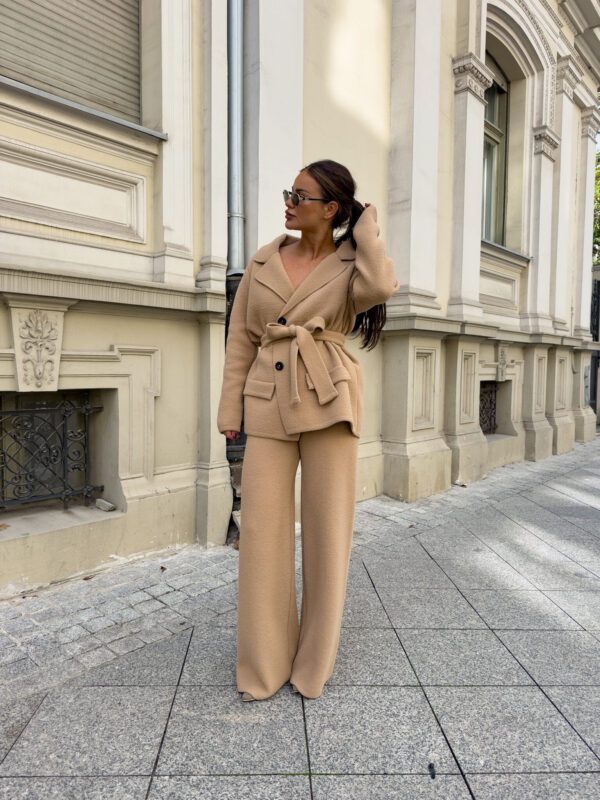 Spodnie MARTINEZ – ciemny beż