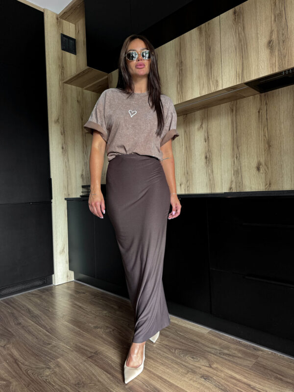 Spódnica VOGUE – czekoladowa