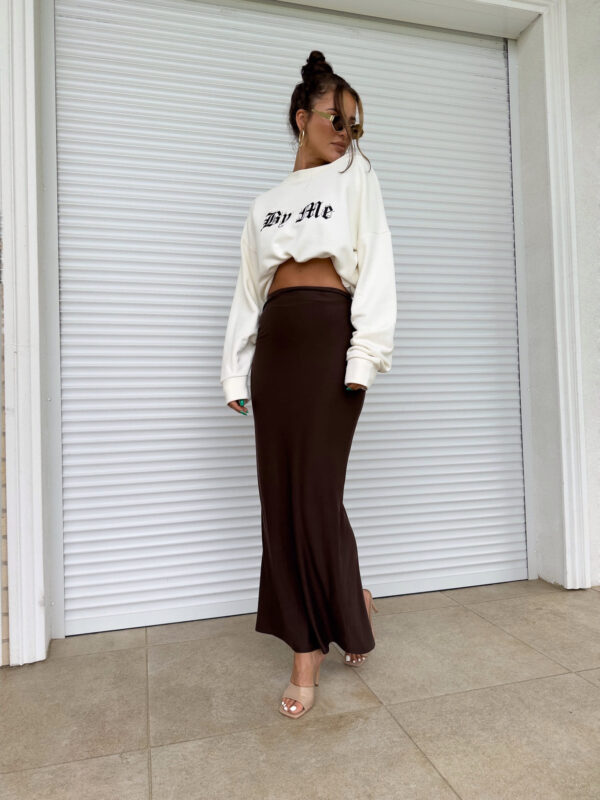 Spódnica VOGUE – czekoladowa