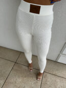 Legginsy COTTON - ecru
