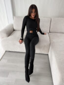Legginsy COTTON - czarne