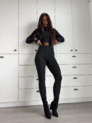 Legginsy COTTON - czarne